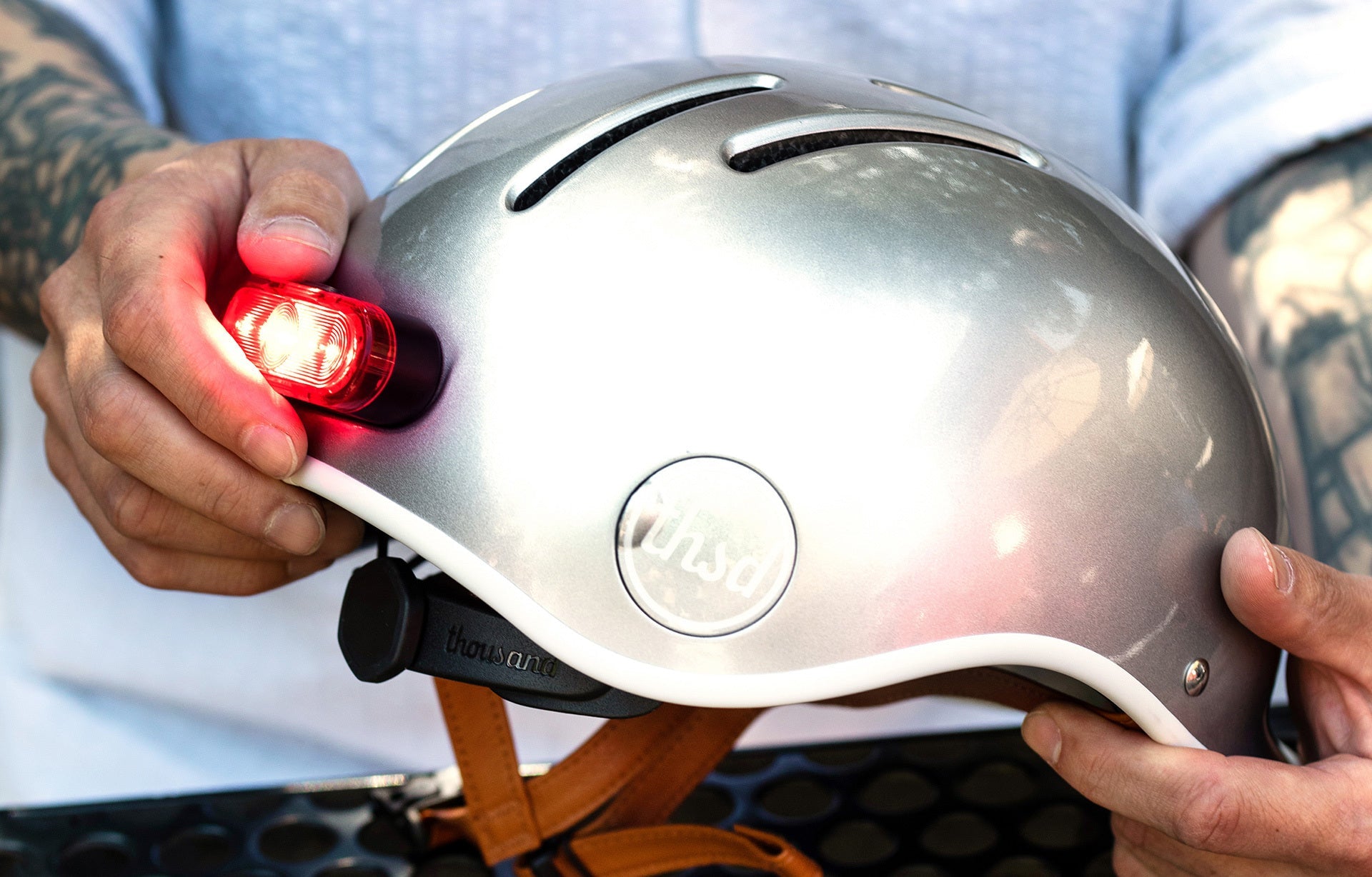 Magnetic Helmet Light - Main Image