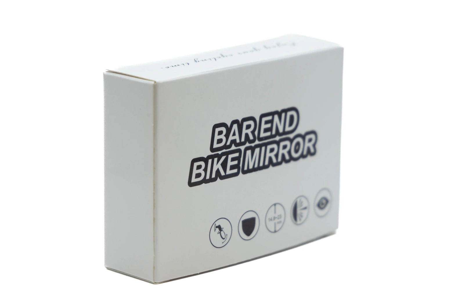Adjustable bike mirrors designed for both left and right sides, enhancing safety during rides.