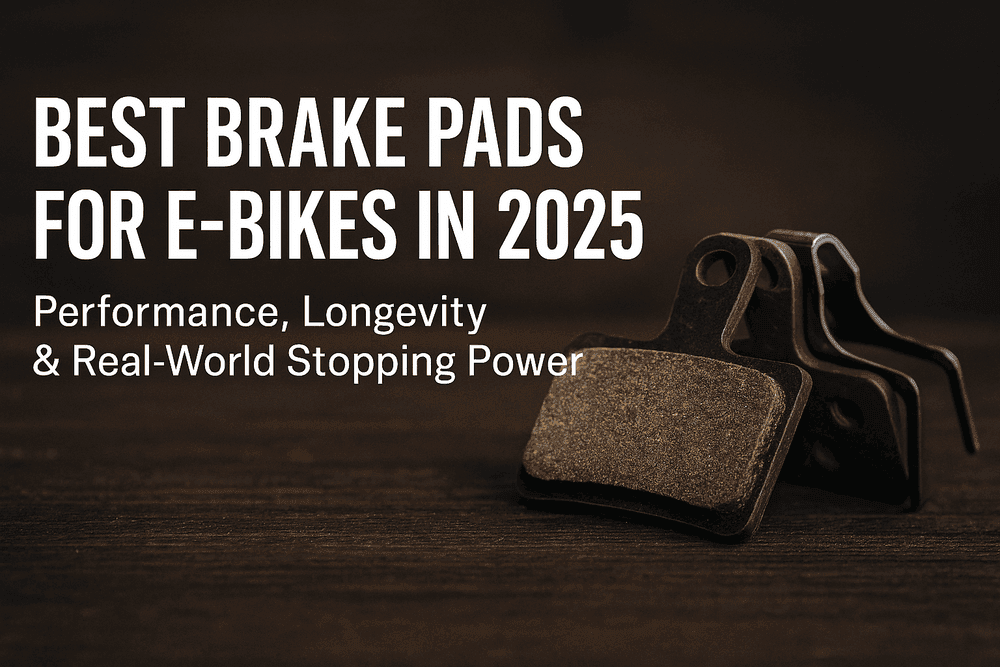 Best Brake Pads for E-Bikes in 2025 – Performance, Longevity & Real-World Stopping Power