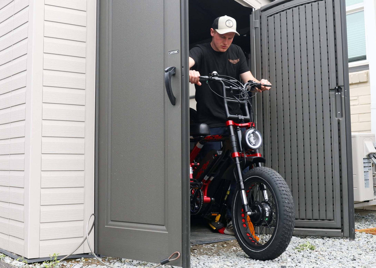 Preparing Your E-bike for Long-term Storage - Ariel Rider Ebikes