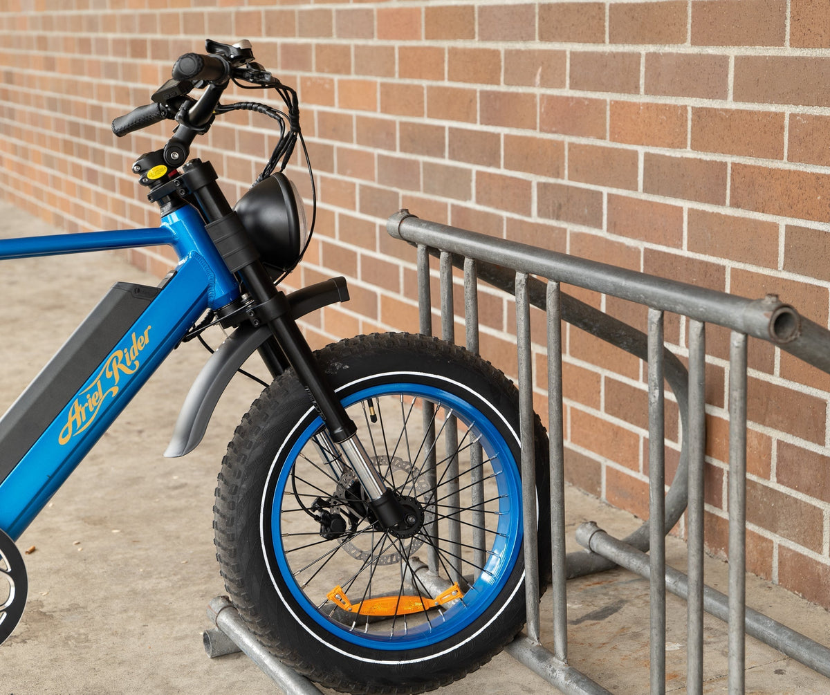 Storing your E-bike - Ariel Rider Ebikes