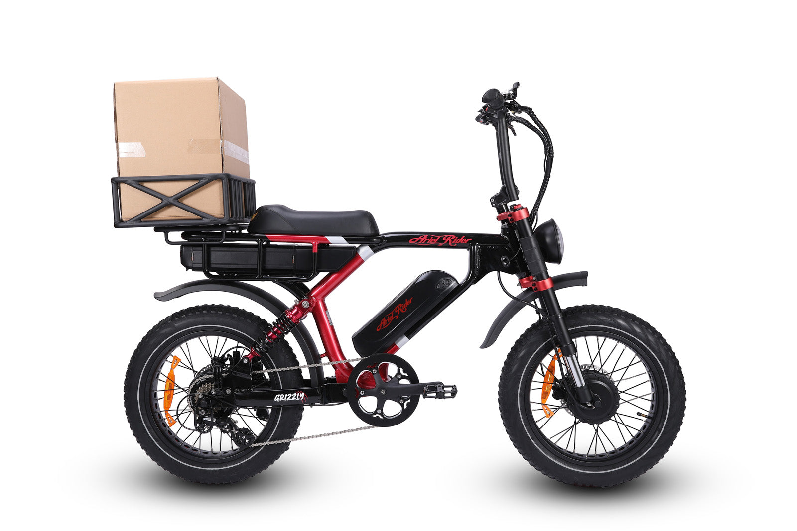 Grizzly, Dual Motor Dual Battery Full Suspension Fat Tire Electric Bike