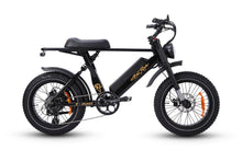 Load image into Gallery viewer, Ariel Rider Ebikes - Black color X-Class 52V fat tire electric bike from the side on a white background