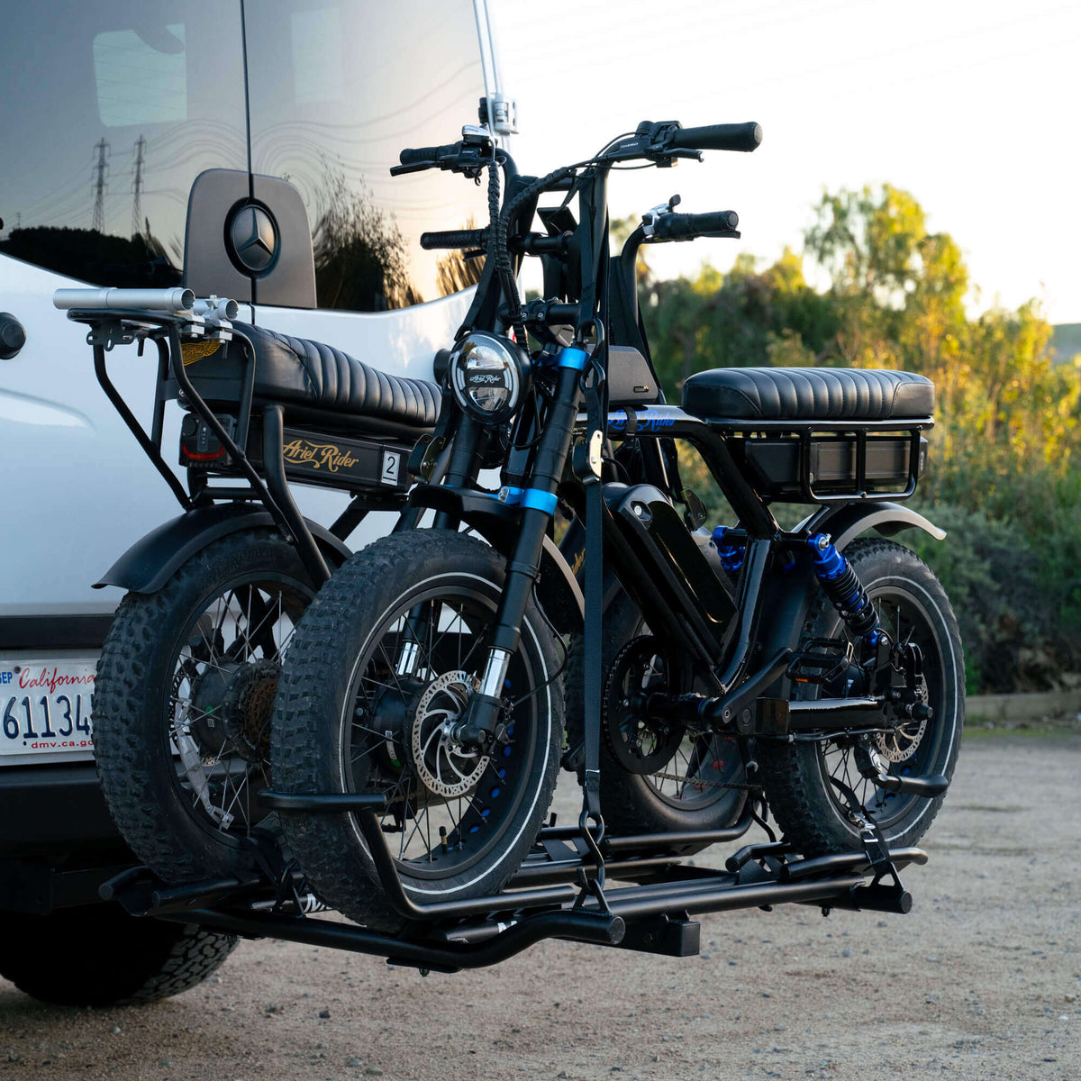 Mini Dual Bike Rack & Tie Down Bundle