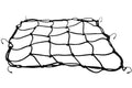 Durable Black Elastic Cargo Net with Hooks for E-Bike Baskets - Ideal for Securing Items on Electric Bike Cargo Racks