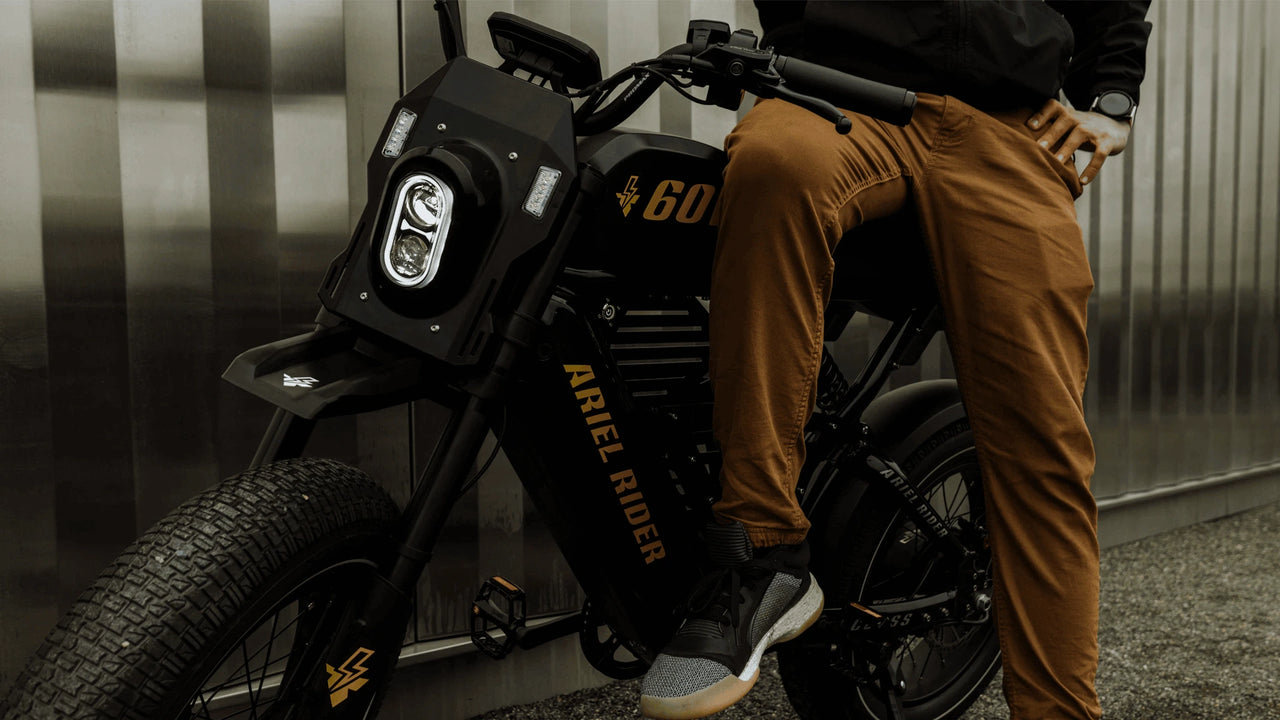 Electric bike rider in Delaware