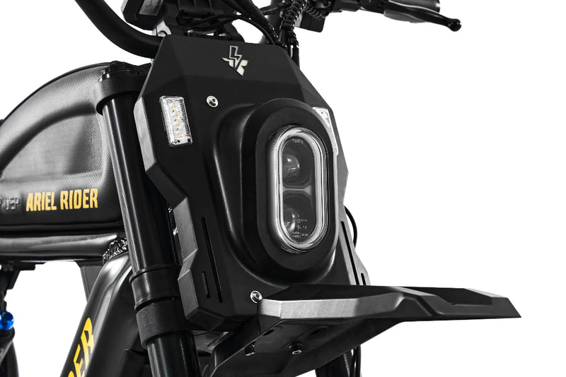 Ariel Rider X-Class 60V Performance Edition – powerful 60V electric motorbike with premium features and high torque motor.