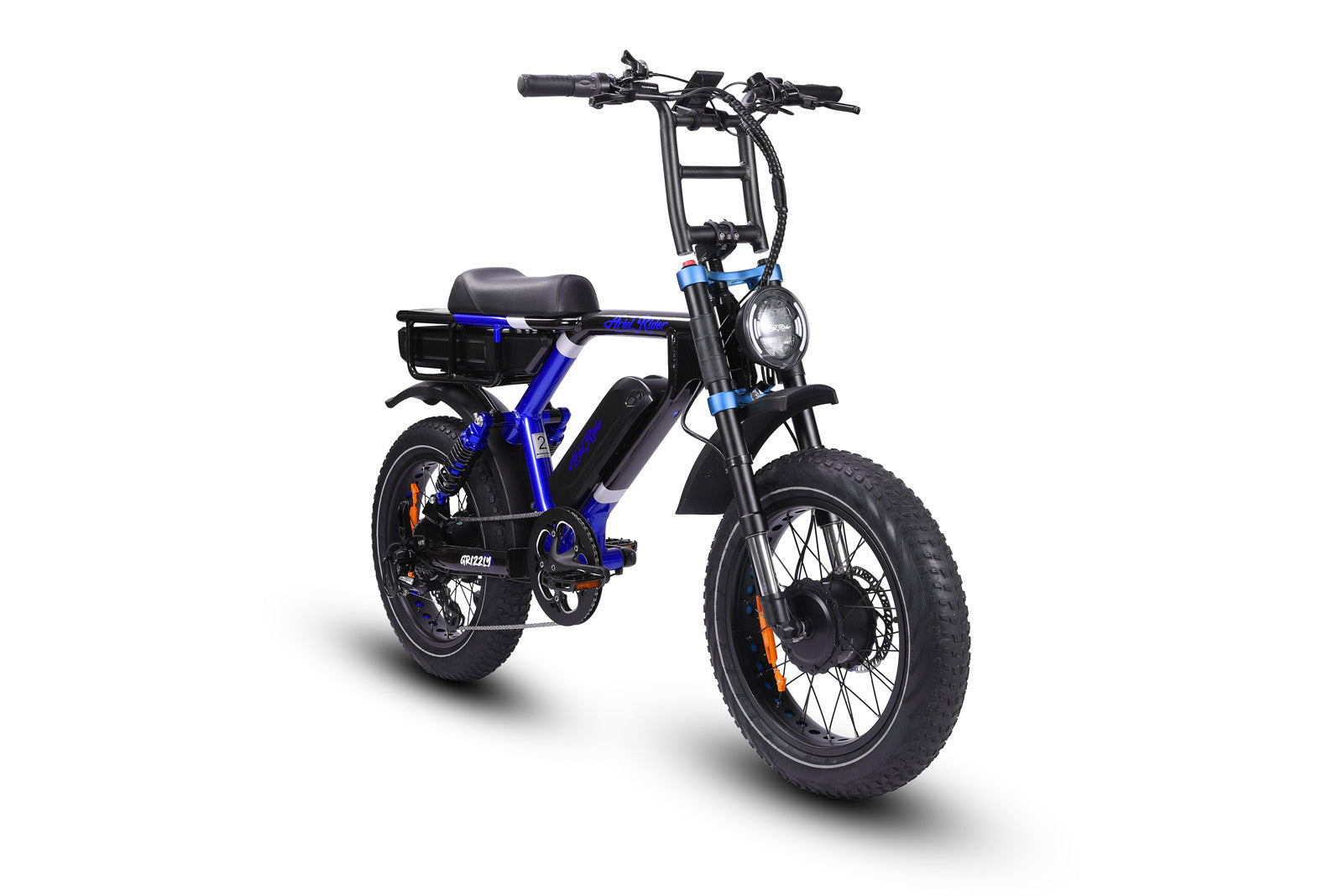 Grizzly 52V Dual Motor Ebike Yellow Ariel Rider Ebikes