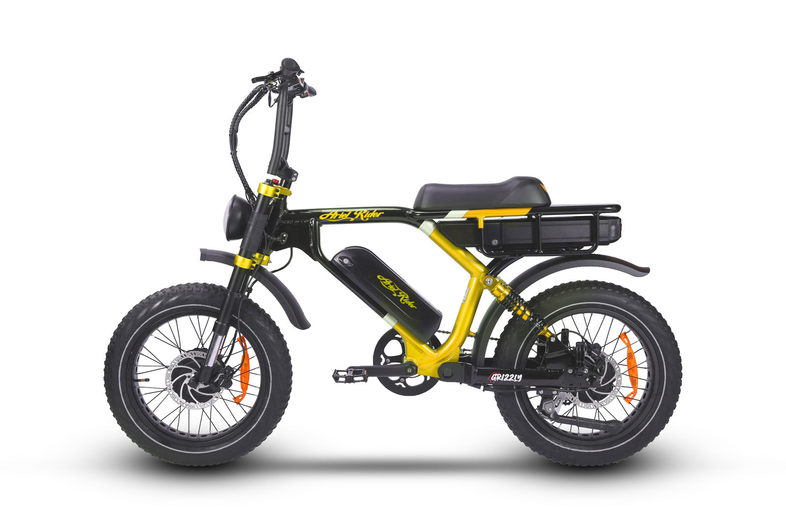 Grizzly || Dual Motor Dual Battery Full Suspension Fat Tire Electric Bike  || Ariel Rider Ebikes
