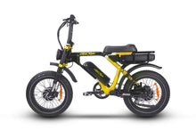 Load image into Gallery viewer, Ariel_Rider_ebikes_-_Grizzly_AWD_electric bike_-_Yellow_Color_-_dual_motor - full suspension - left