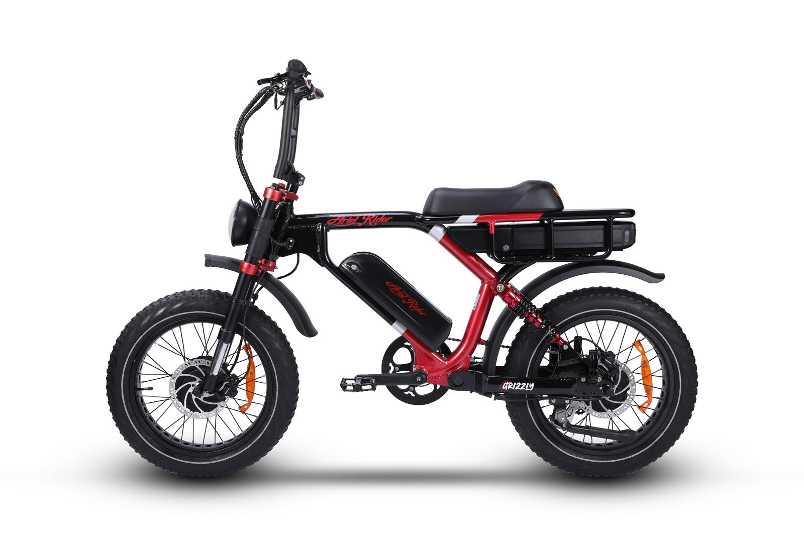 Grizzly || Dual Motor Dual Battery Full Suspension Fat Tire Electric Bike  || Ariel Rider Ebikes