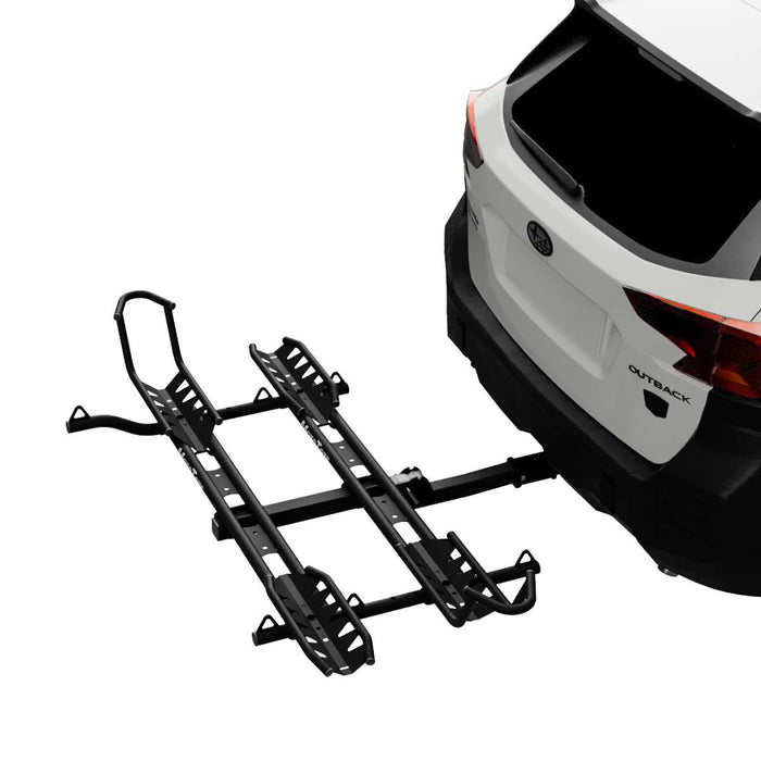 Simplifill Dual Rack Mini Dual Bicycle Rack for E Bikes