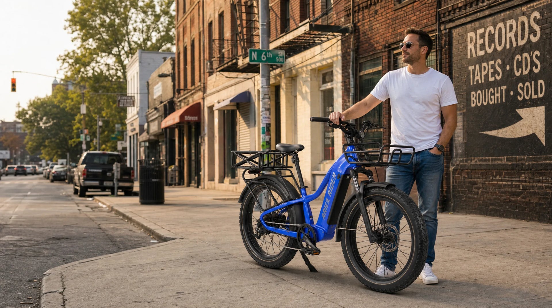 where can i buy an electric bicycle Bomber the compact foldable frame and lightweight design make it a breeze to carry or fit in your car trunk Electric Bikes - Best Buy
