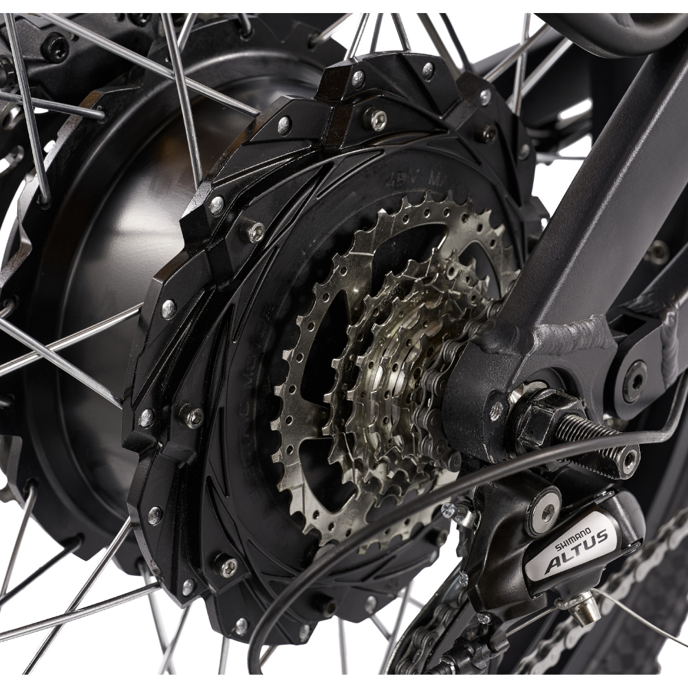 8,000W Oil-cooled motor