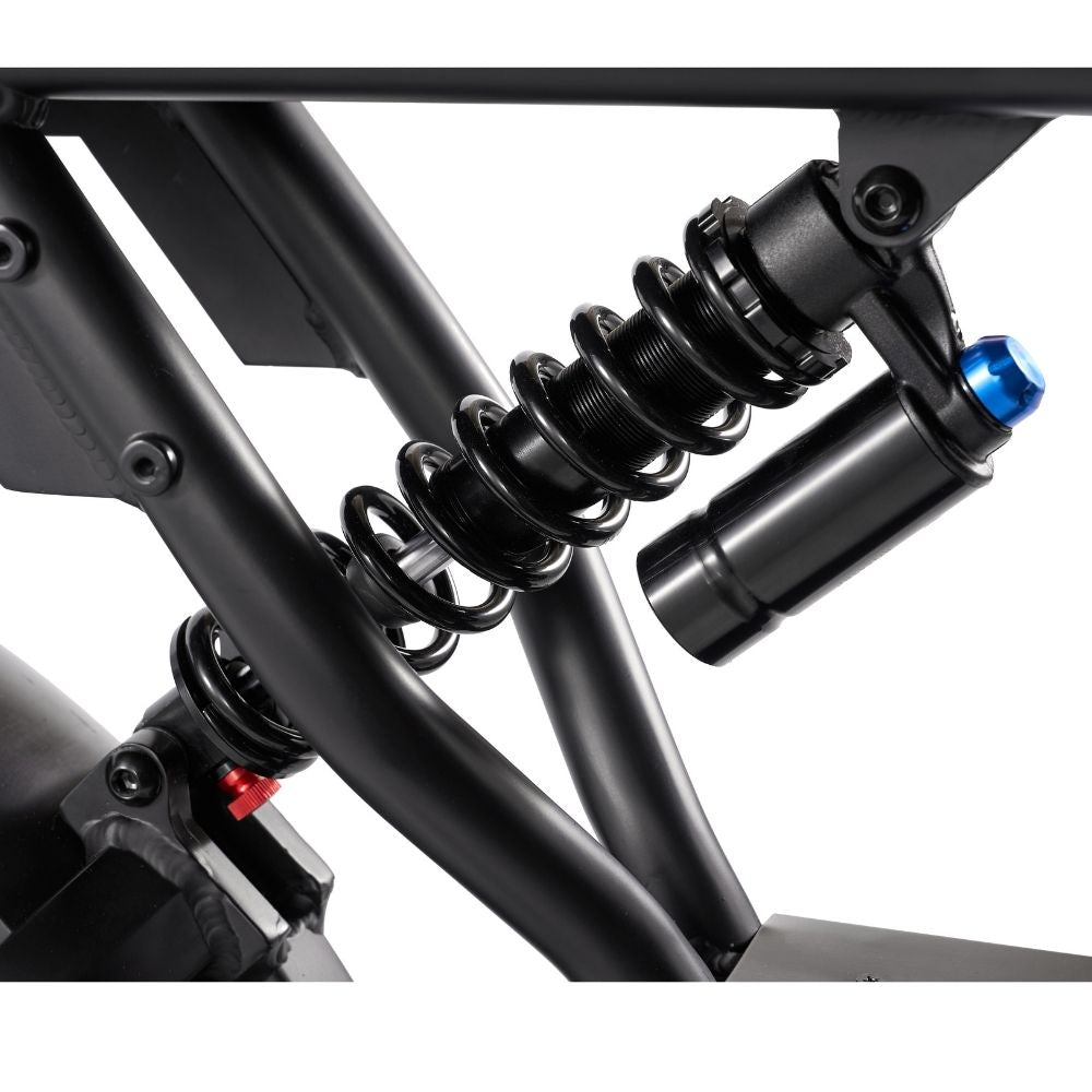 Fastace rear shock, 80mm of travel