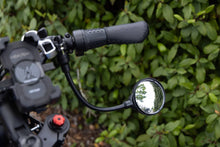 Load image into Gallery viewer, Adjustable bike mirrors designed for both left and right sides, enhancing safety during rides.