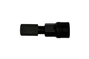 Compact bike crank extractor tool with ergonomic design for efficient crank arm removal.