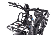 Load image into Gallery viewer, Durable aluminum e-bike front rack with a 30 lb carrying capacity, designed for various models.