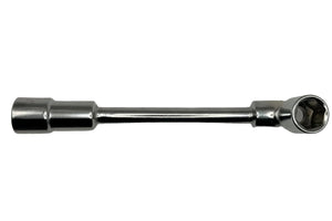 E-bike hub motor axle removal tool with a 21mm socket, simplifying rear wheel maintenance and repairs.