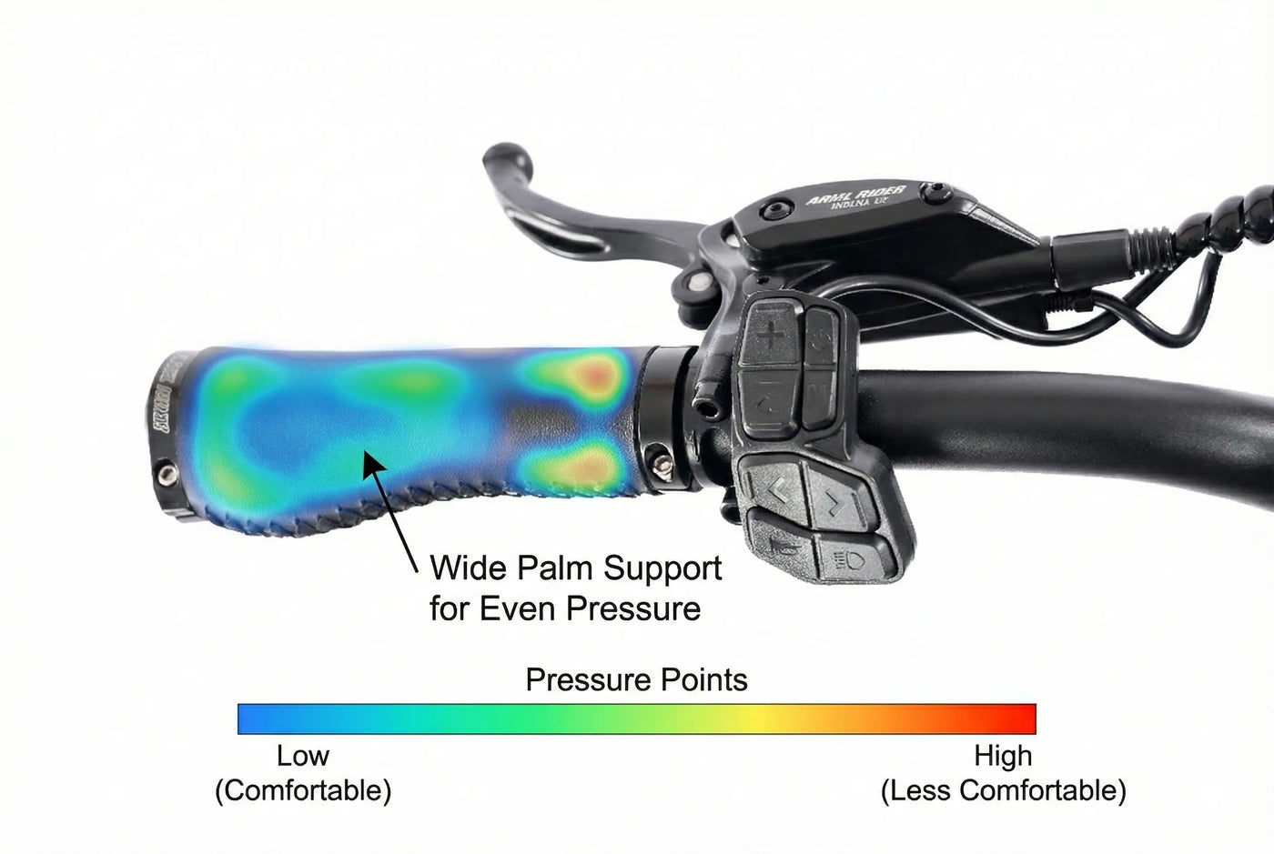 ebike comfortable handlebar grip