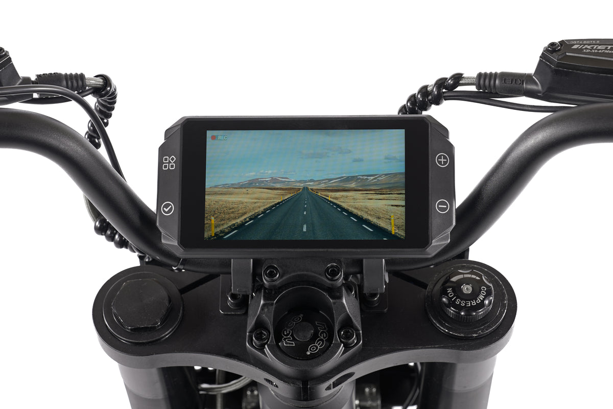 Grizzly 72V PPB TFT display with forward camera and Bluetooth speaker