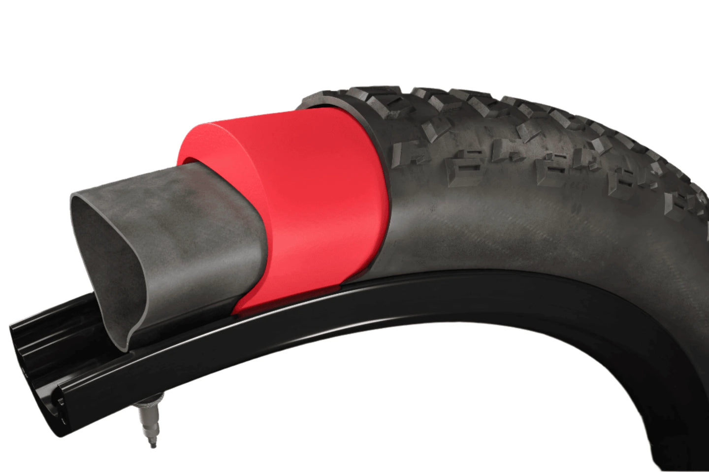 Tannus Armour Inserts installed on an e-bike wheel, providing enhanced puncture protection and improved ride comfort.