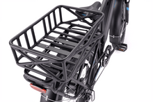 Load image into Gallery viewer, Versatile e-bike cargo basket compatible with front and rear racks for flexible cargo solutions