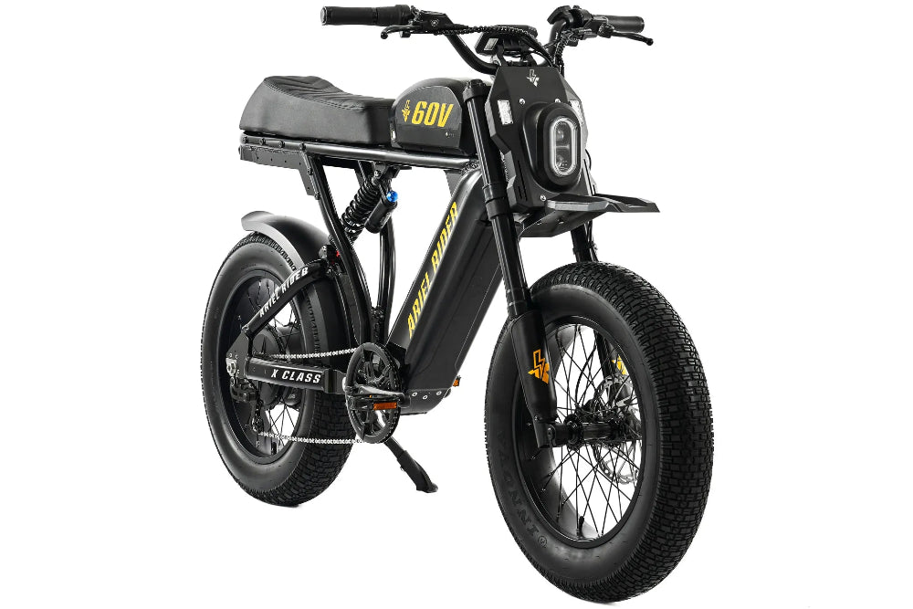 Current Ariel Rider X-Class viewed from the front right